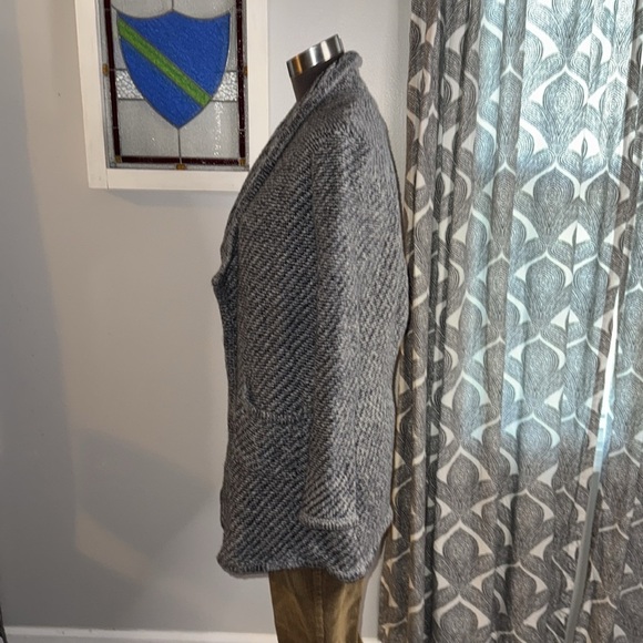Eileen Fisher Organic Wool/ Alpaca Blend Cardigan - Picture 4 of 8